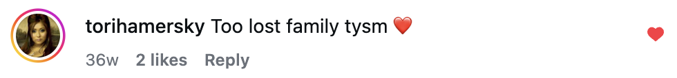 Wiadomość od artysty Too Lost